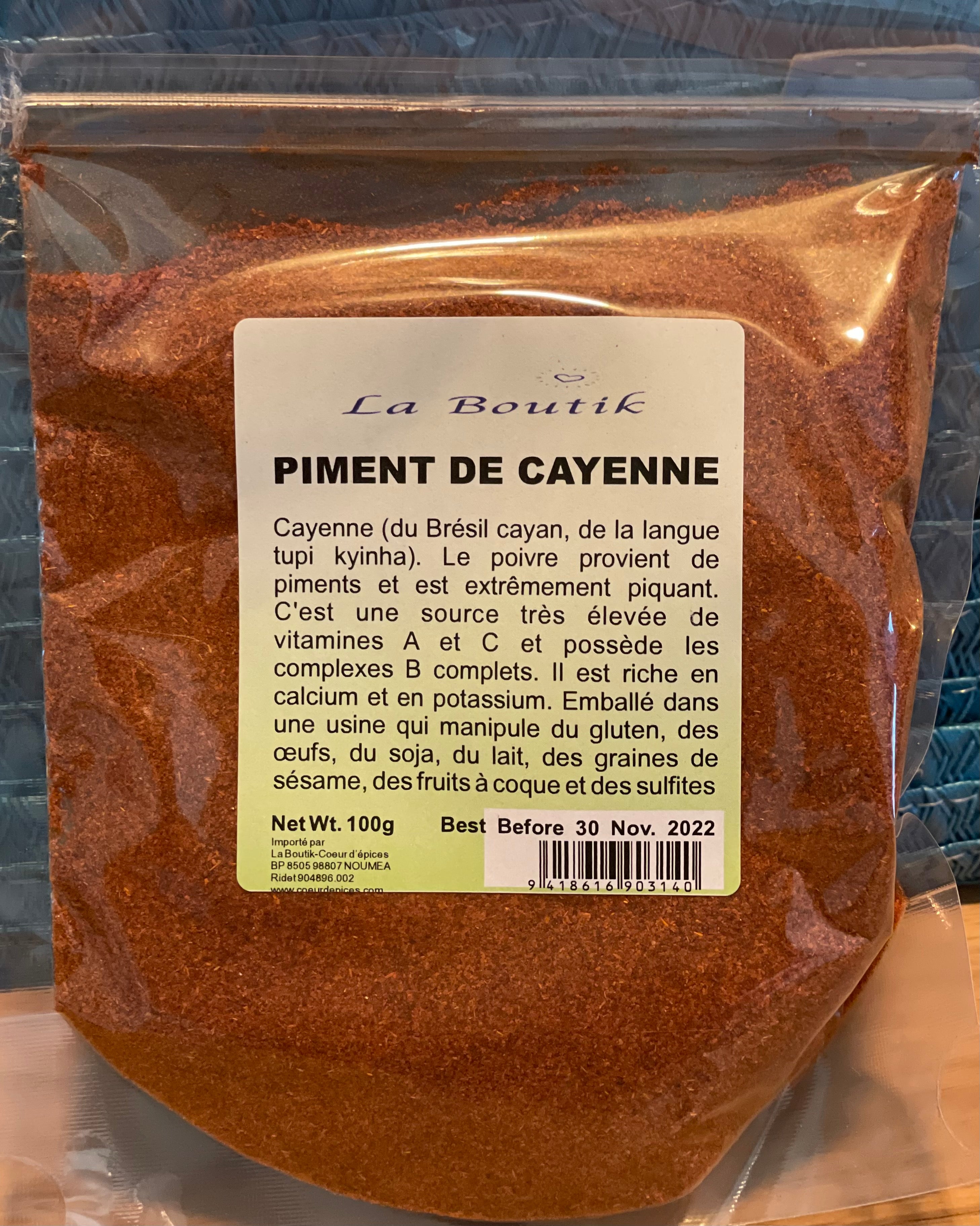 Graines de Piment de Cayenne AB